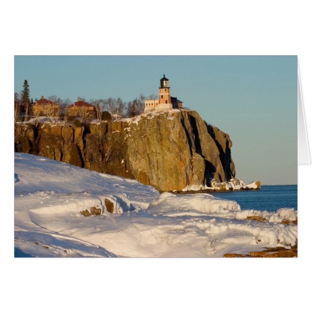 Split Rock Lighthouse Staat Park/Park/Garten: (Vorderseite (Horizontal))