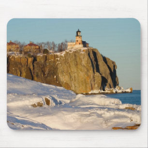 Split Rock Lighthouse State Park am See Mousepad