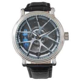 Split Spoke Wheel and Brake Men's Watch Armbanduhr