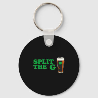 Split the g funny irish beer quote  schlüsselanhänger