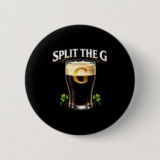 Split the g irish beer st patricks day pub  button