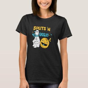 Splits 'N Giggles, Lustiger Bowlingkegel T-Shirt