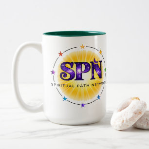 SPN Sicht auf das Leben Zweifarbige Tasse