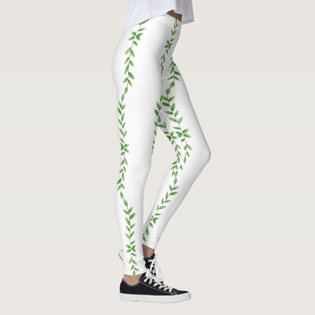 SPNP_Leaf Pattern Leggings (Rechts)