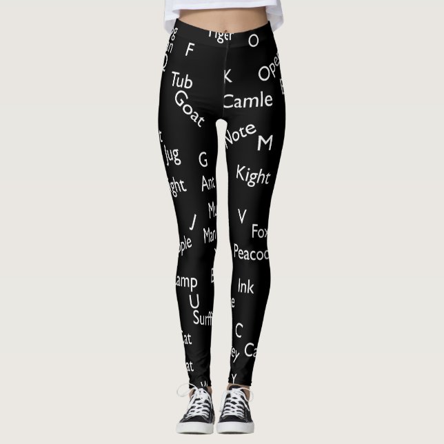 SPNP_Leggings-Alphabet Leggings (Vorderseite)