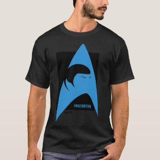 Spock faszinierende Original Blue T-Shirt