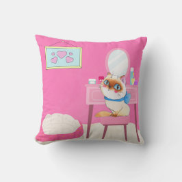Spoiled Kitty Throw Kissen