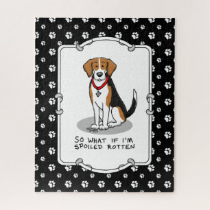 Spoiled Rotten Beagle (Trikolon 3) Hund Funny