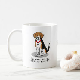 Spoiled Rotten Beagle (Trikolon 3) Hund Funny Kaffeetasse