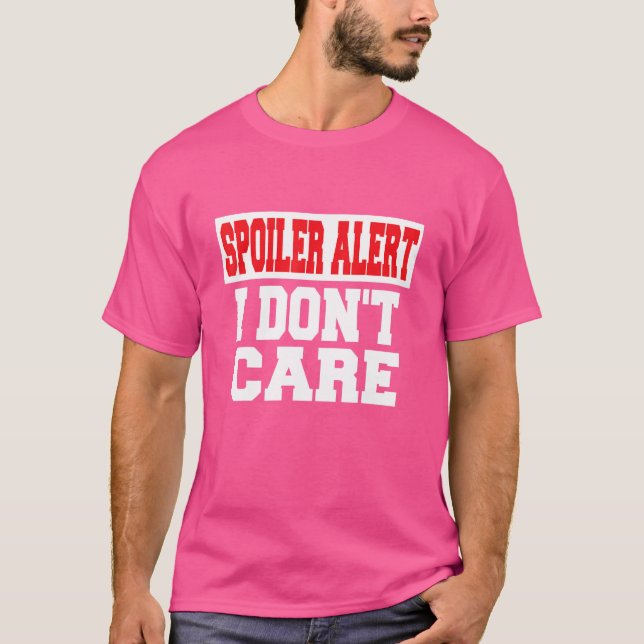 Spoiler Alert I Dont Care Emo Kleider (Vorderseite)