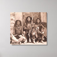 Spokane-Amerikanische Ureinwohner, 1861 (b/w-Foto)
