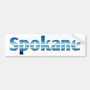 Spokane Autoaufkleber