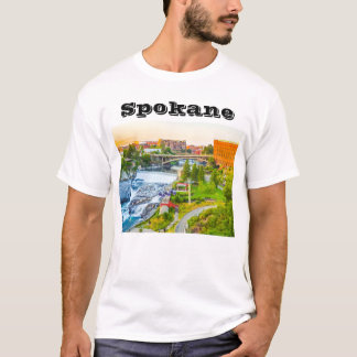 Spokane Falls Washington T - Shirt