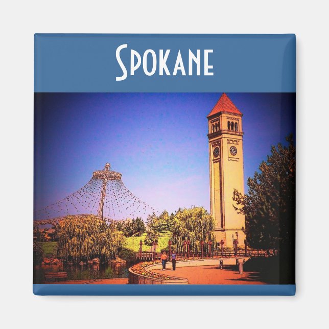 Spokane (Park) Magnet (Vorne)