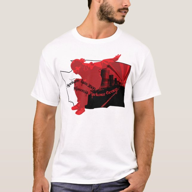 Spokane-Stau T-Shirt (Vorderseite)