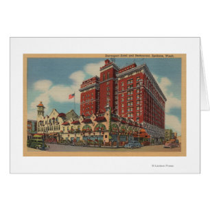Spokane, WA - Ansicht von Davenport-Hotel #2