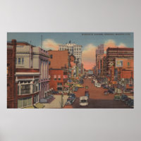 Spokane, WA - View of Riverside Ave.