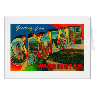 Spokane, Washington - große Buchstabe-Szenen 2