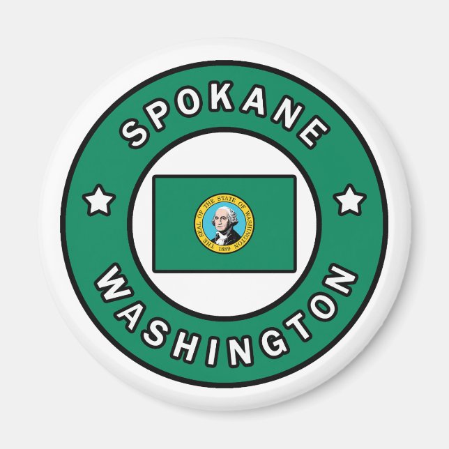 Spokane Washington Magnet (Vorne)