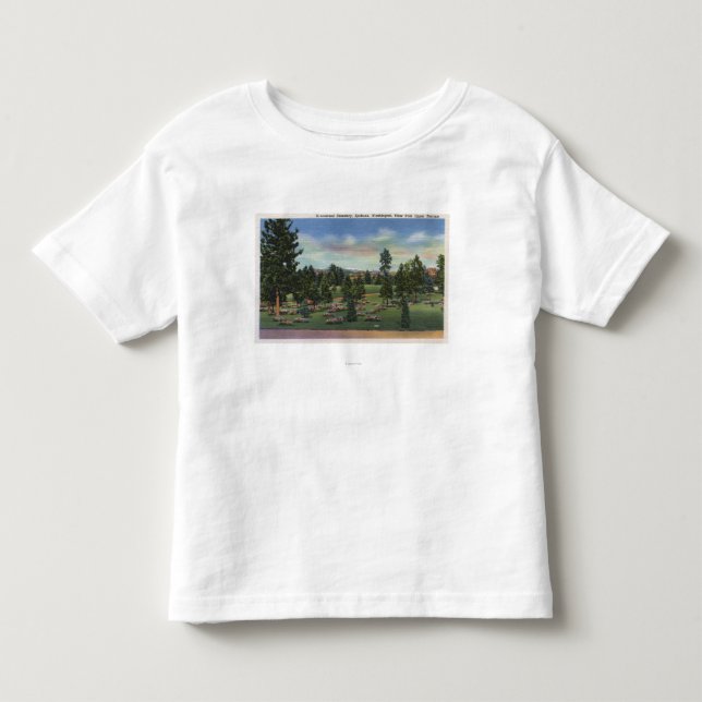 Spokane, Washington - obere Terrasse Kleinkind T-shirt (Vorderseite)