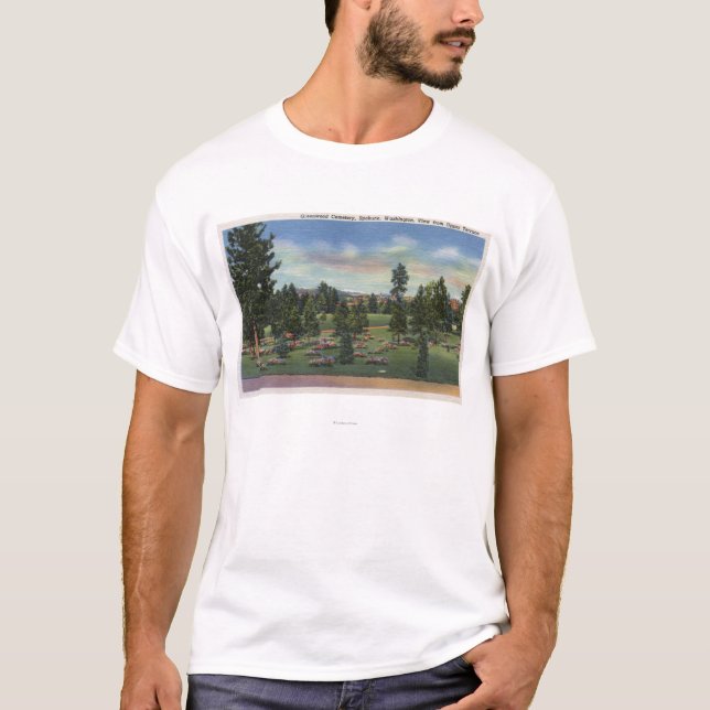Spokane, Washington - obere Terrasse T-Shirt (Vorderseite)