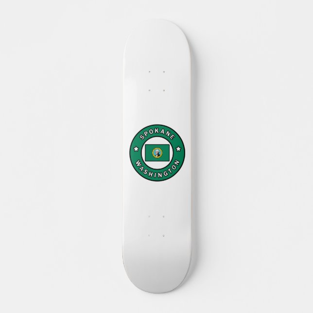 Spokane Washington Skateboard (Vorne)