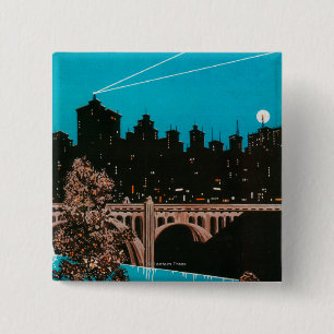 Spokane-Werbeplakat #1Spokane, WA Button