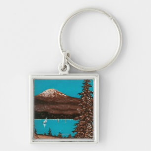 Spokane-Werbungs-Plakat #2Spokane, WA Schlüsselanhänger