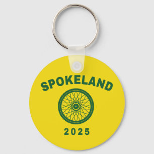 Spokeland Oakland Cycling Californian Cyclist Schlüsselanhänger