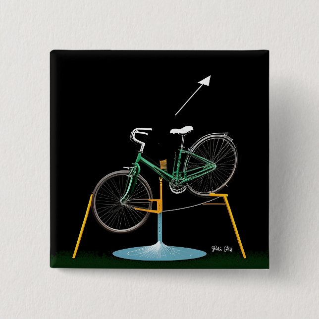 Spokes Petra Gliff Square Button (Vorderseite)