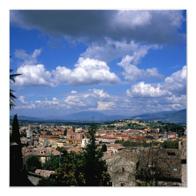 Spoleto Umbria Italien Fotodruck (Vorne)