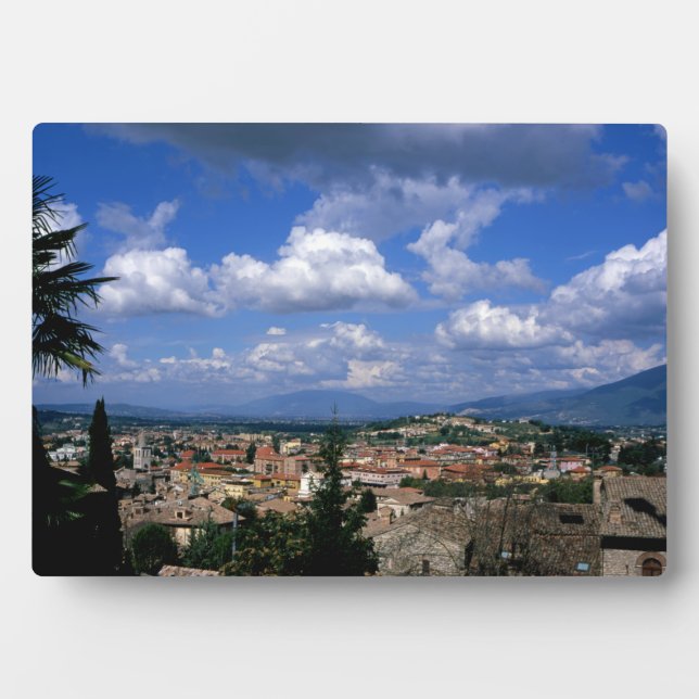 Spoleto Umbria Italien Fotoplatte (Vorderseite)