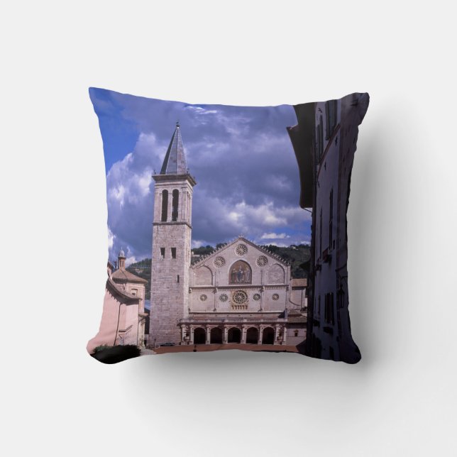 Spoleto Umbria Italien Kissen (Vorderseite)