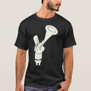 SpongeBob- GRAFIK Fisch spielt Trompete in der T-Shirt