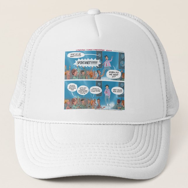 Spontaneität Coach Funny Truckerkappe (Vorderseite)