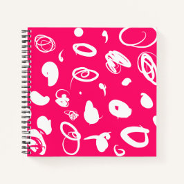 Spontanes Design SpiralNotebook Notizbuch