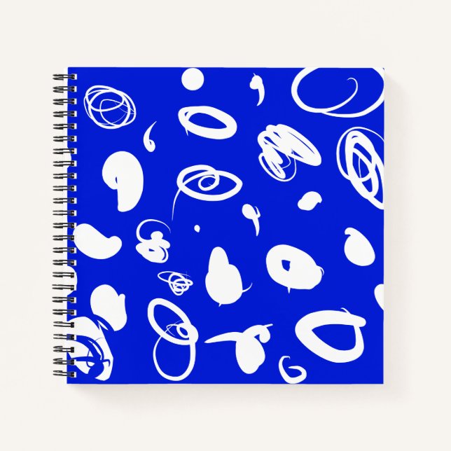 Spontanes Design SpiralNotebook Notizbuch (Vorderseite)