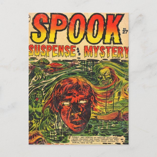 Spook-Comic Postkarte (Vorderseite)