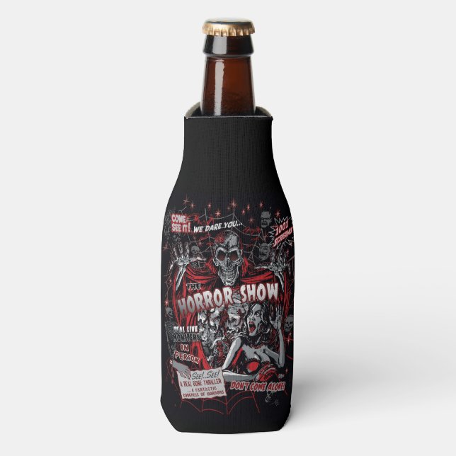 Spook Horror Red Variant Flasche Cooler anzeigen Flaschenkühler (Flaschenvorderseite)
