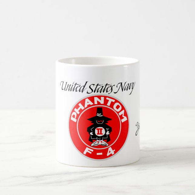 SPOOK PATCH, F-4, "Phantom" Kaffeetasse (Mittel)