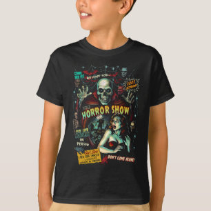 Spook Show Horror Show Kids T - Shirt - (Schwarz)