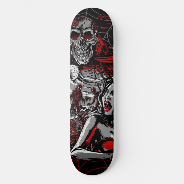 Spook Show Horror Skateboard Deck (Vorderseite)