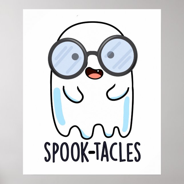 Spook-tacles Lustiger Geist-Wortwitz  Poster (Vorne)
