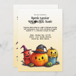 Spook-takular HALLOWEEN Bash! Einladung