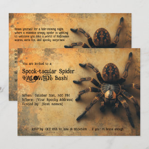 Spook-takuläre Spider HALLOWEEN Bash! Einladung
