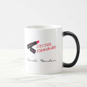 Spook-Tasse - Lippenstift-Kommando Verwandlungstasse