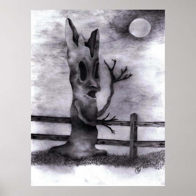 "Spook Tree" Poster (Vorne)