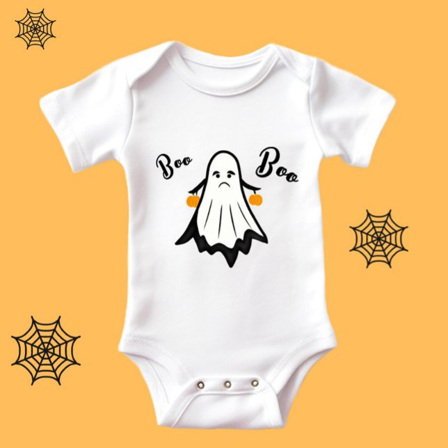 Spooker Geist mit Kürbis Baby Strampler (Von Creator hochgeladen)