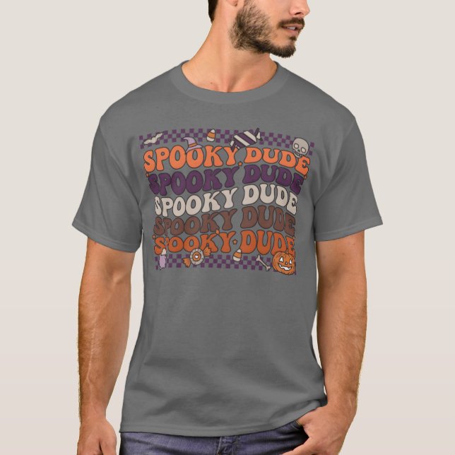 Spooker Typ Halloween-Geschenk T-Shirt (Vorderseite)