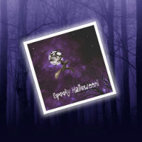Spookes Halloween-Fledermäuse & Vollmond-Party